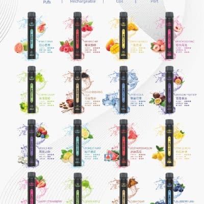 Meha Xbar 魅嗨小黑條 口味展示