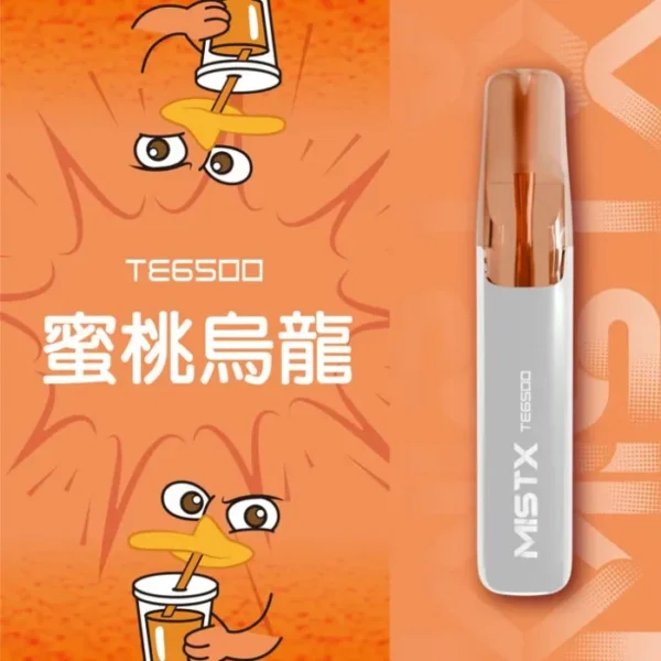 MIST X TE 鴨嘴獸 6500口 一次性電子煙｜長效續航｜拋棄式設計・免充電