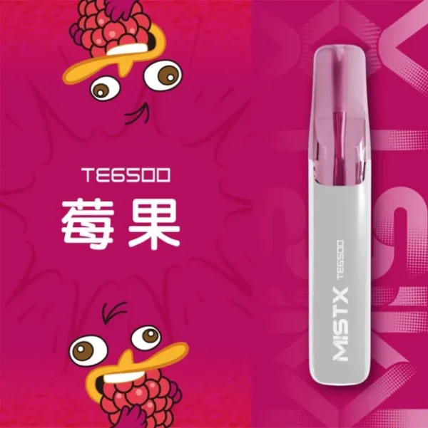 MIST X TE 鴨嘴獸 6500口 一次性電子煙｜長效續航｜拋棄式設計・免充電